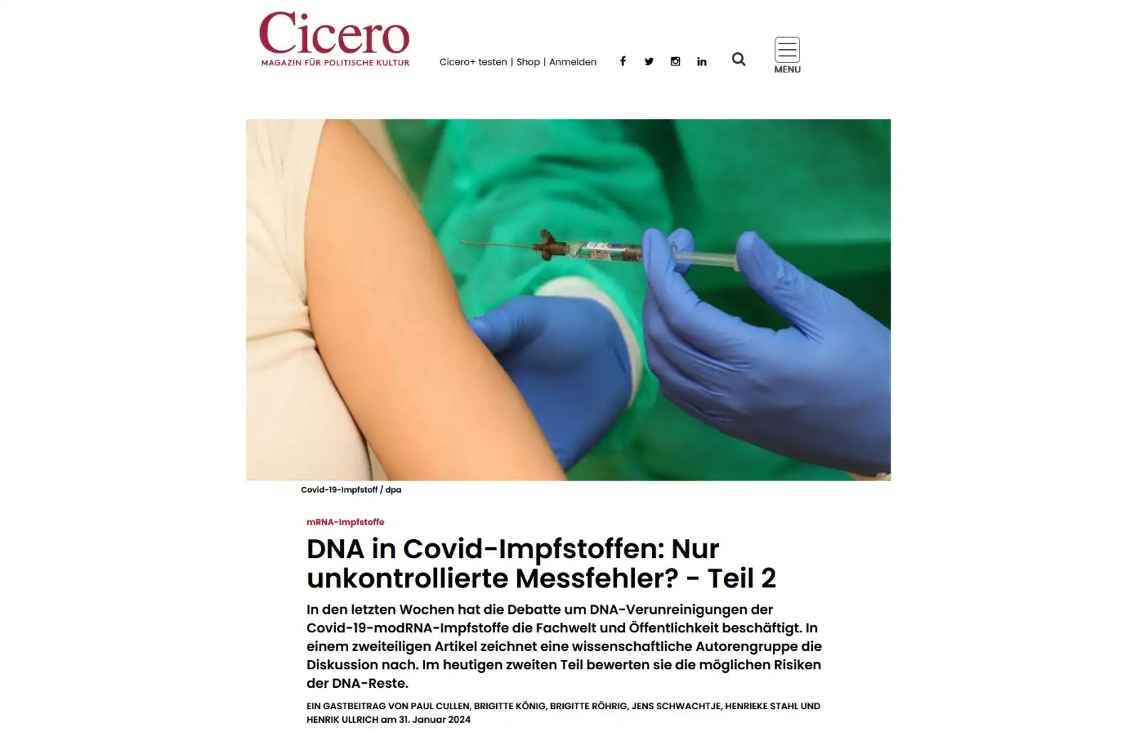 DNA w szczepionkach na Covid: Czy to tylko przypadkowe błędy pomiarowe? - Część 2