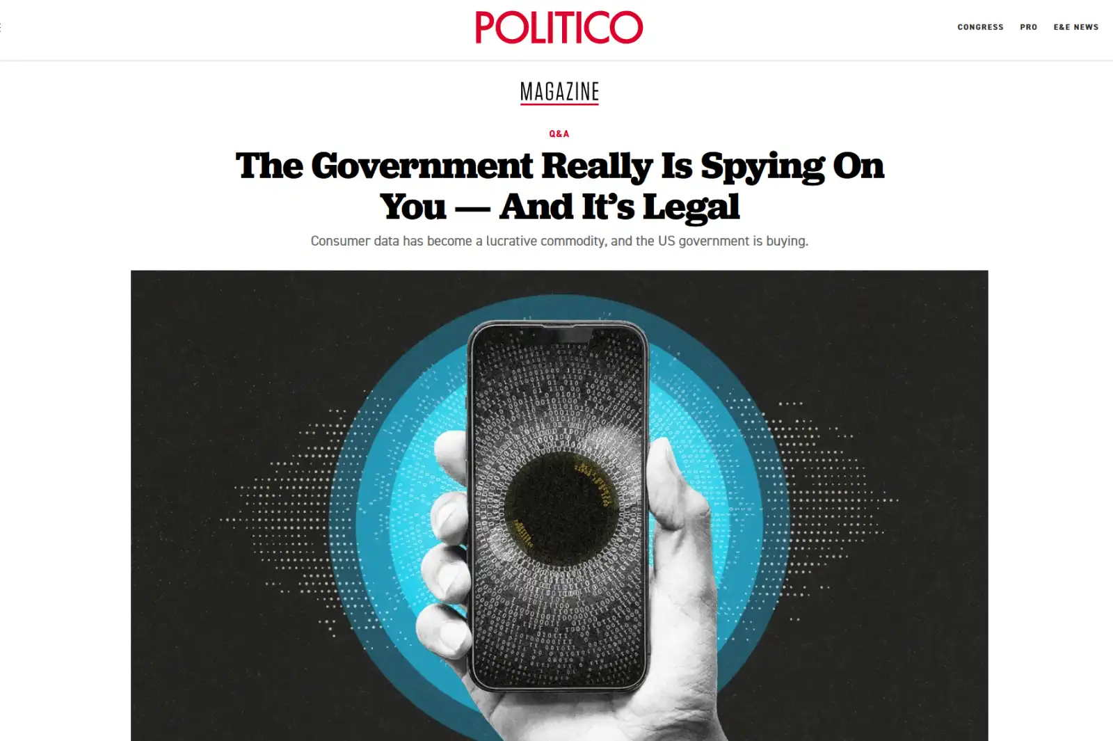Rząd naprawdę szpieguje - i jest to legalne